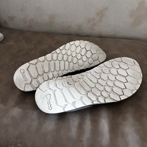 Chaco Classic Womens Gray Multicolor Hiking Jacquard Strappy Sandals Size 10 - Picture 7 of 8